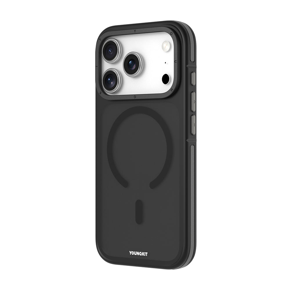 Youngkit Rock Sand Serisi iPhone 17 Pro M-safe Telefon Kılıfı Youngkit Rock Sand Serisi iPhone 17 Pro M-safe Telefon Kılıfı